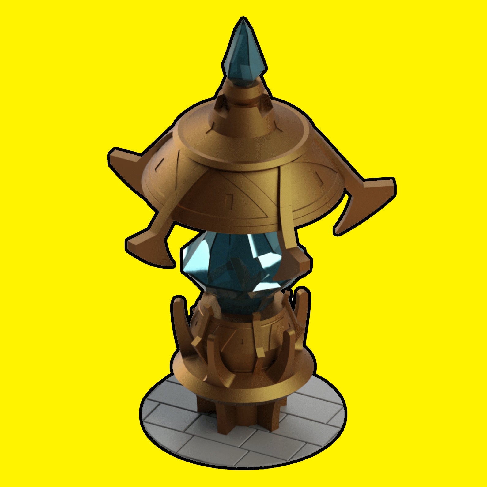 Aethernet Shard Lamp