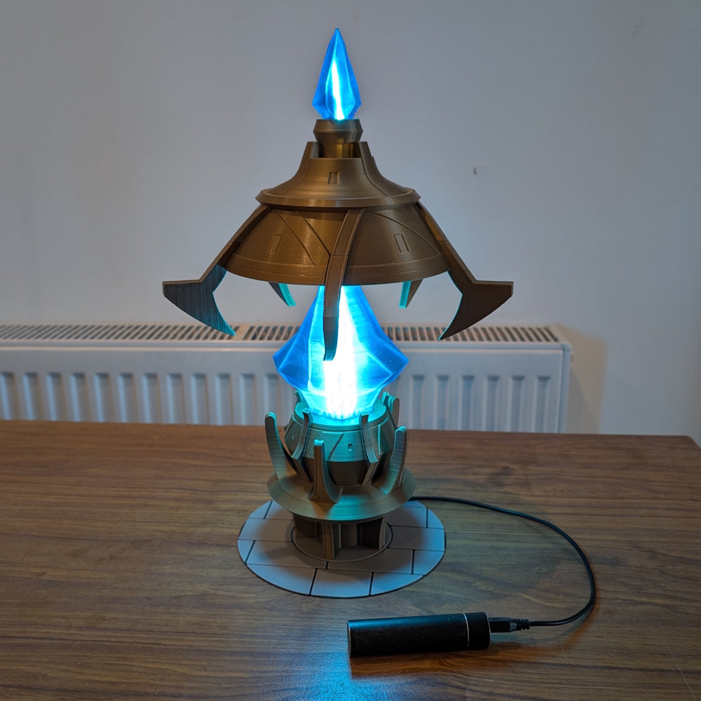 Aethernet Shard Lamp (USB Power)