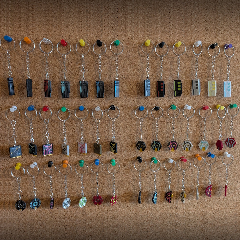 Mini Tomestone Keyrings