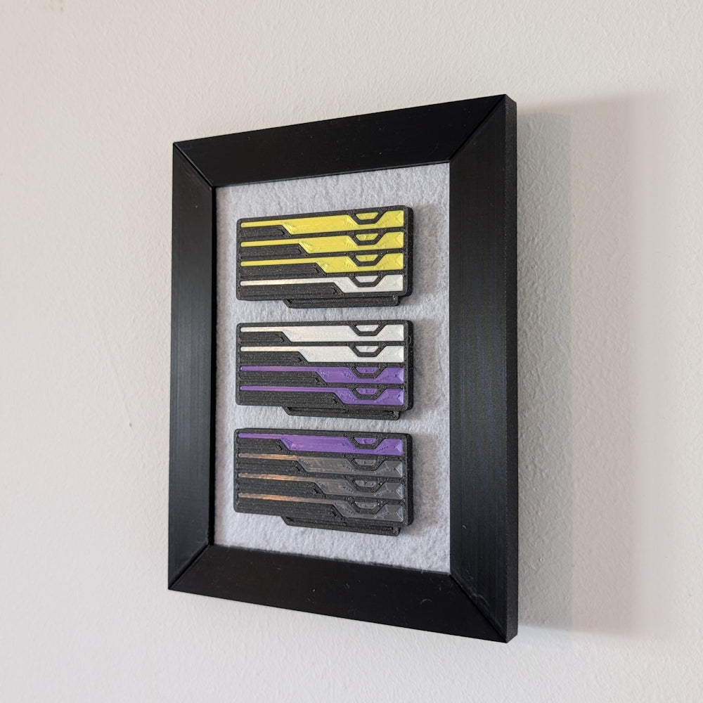 Tomestone Pride Display Set - Non Binary